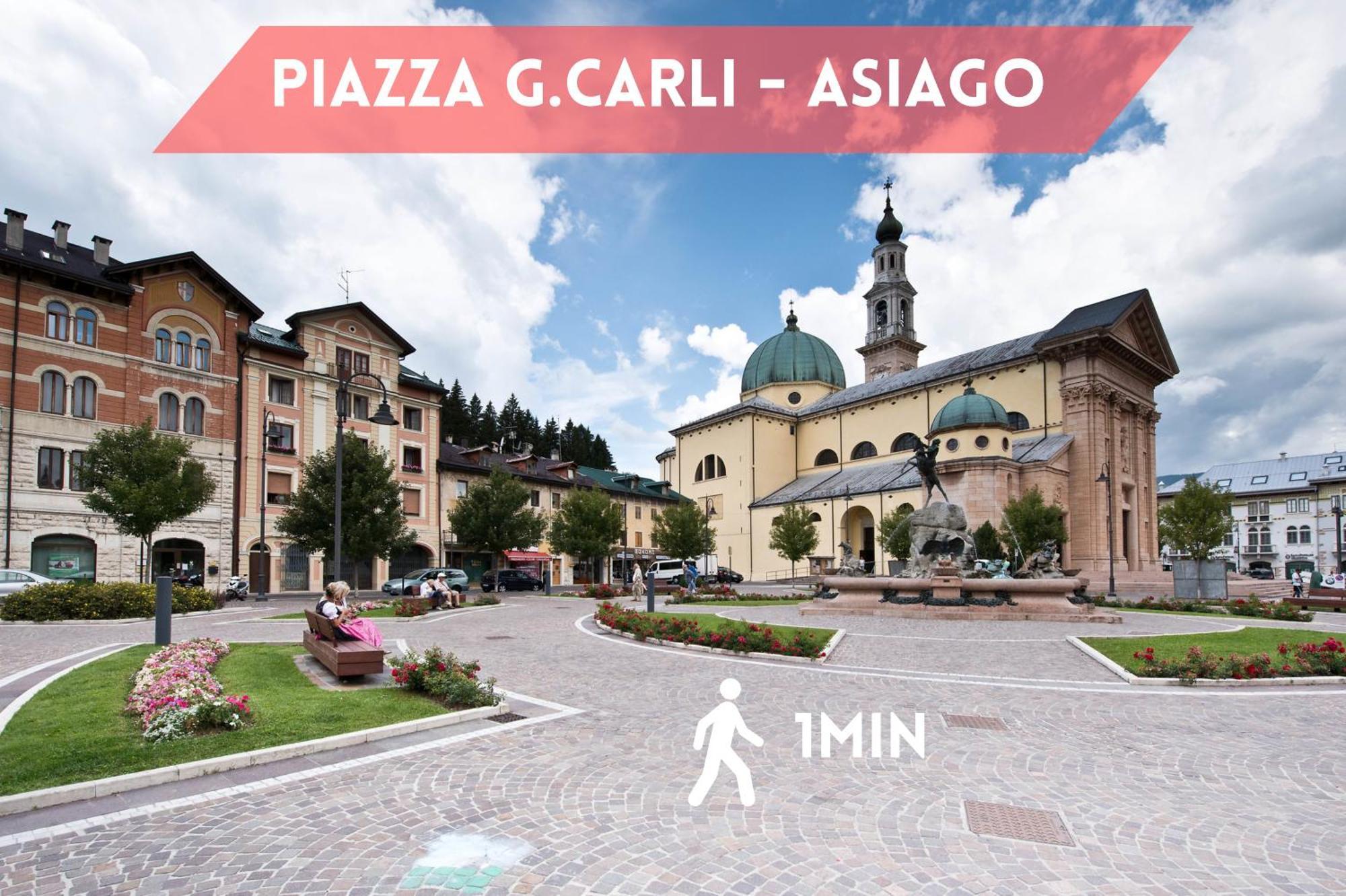 Asiago Centro - Comodissimo Appartamento Al Piano Terra Exterior foto